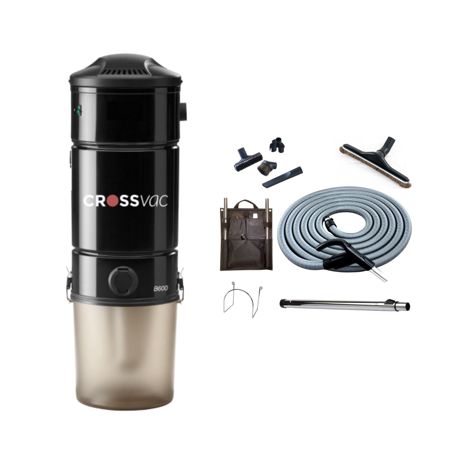 Aspirateur central B600 avec set de tuyaux Aspirateur central B600 avec set de tuyaux