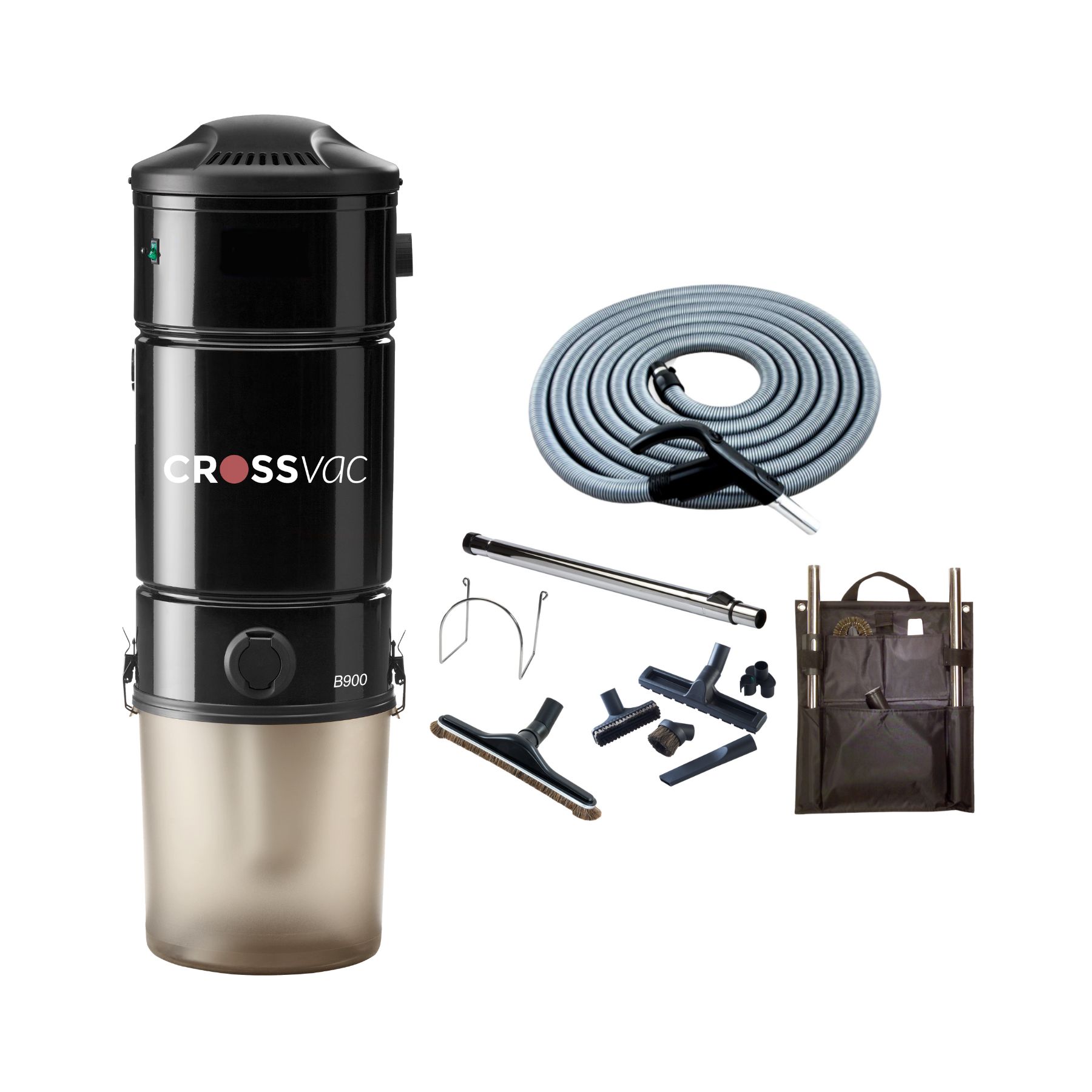 B900S Aspirateur central B900 avec set de tuyaux
